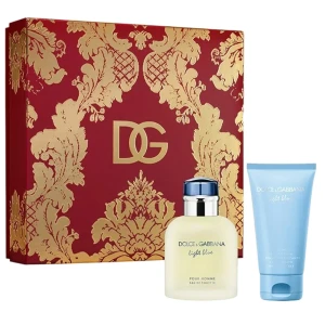Dolce & Gabbana Light Blue Pour Homme zestaw woda toaletowa spray 75ml + balsam do ciała 50ml
