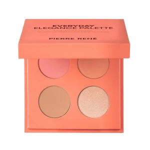Pierre Rene Everyday Elegance Palette paletka do makijażu twarzy Coral 10g