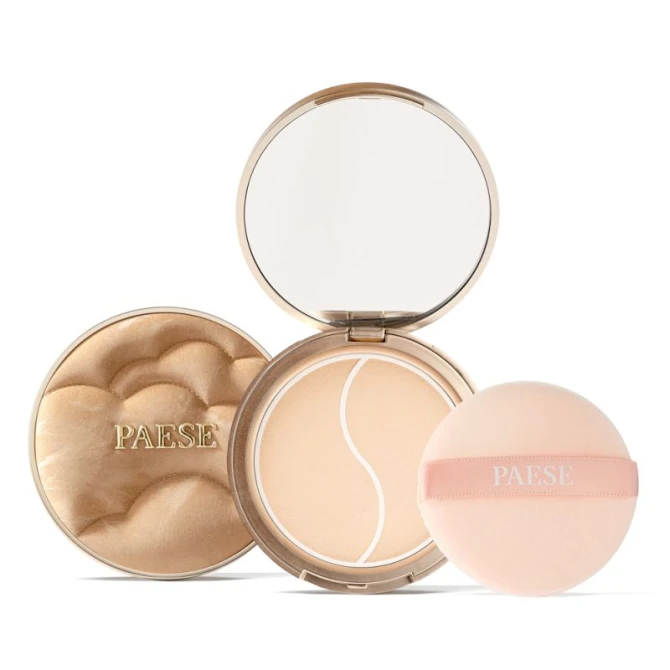 PAESE Puff Cloud Ultralekki puder prasowany z efektem blur 01N Light Beige 4,2g