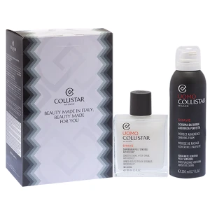 COLLISTAR SET (PERFECT-GRIP SHAVING FOAM 200ML + AFTERSHAVE FOR SENSITIVE SKIN 100ML)