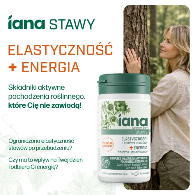 IANA Stawy Elastyczność + Energia 60 tabl.