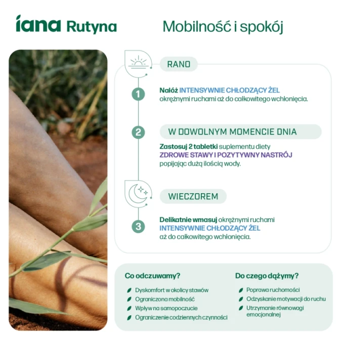 IANA Stawy Intensywnie chłodzący żel 100 ml