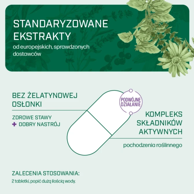 IANA Stawy Zdrowe stawy + Dobry Nastrój - 60 tabl.