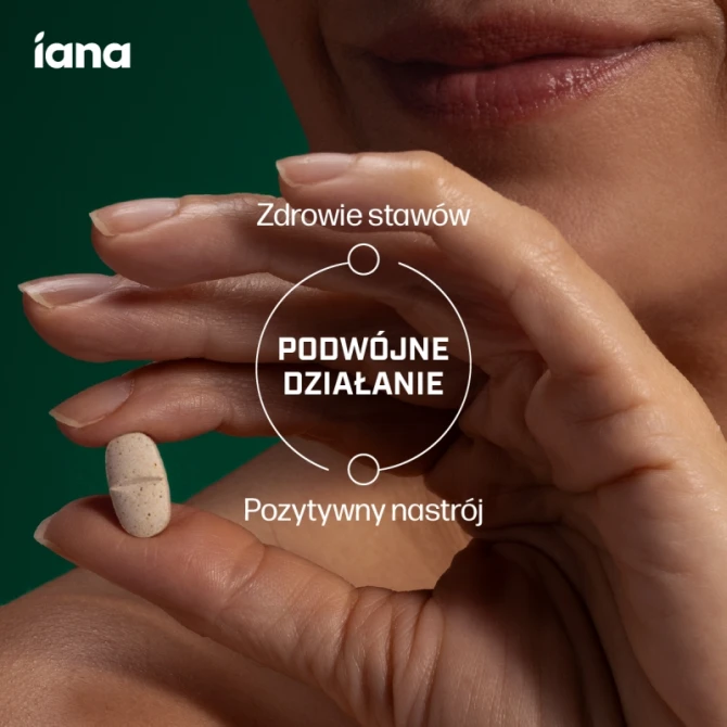 IANA Stawy Zdrowe stawy + Dobry Nastrój - 60 tabl.
