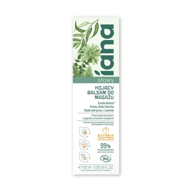IANA Stawy Kojący balsam do masażu 100 ml