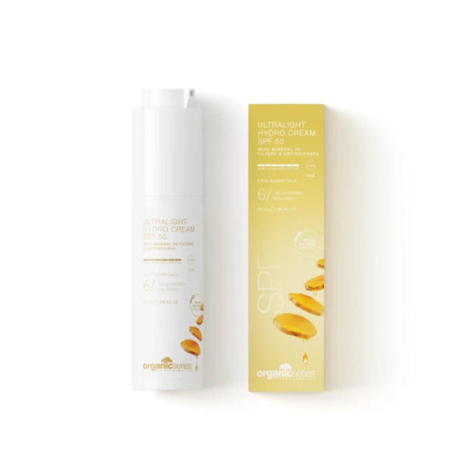 ORGANIC SERIES Ultralekki krem nawilżający SPF50 - 50ml