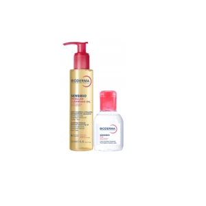 BIODERMA Zestaw Sensibio Micelair Oil+H20 100ml