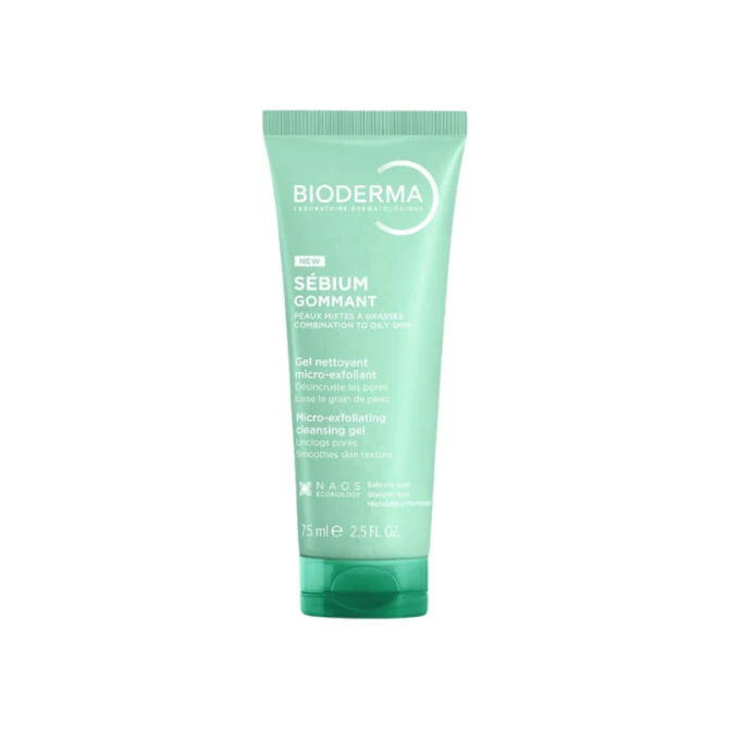 BIODERMA SEBIUM GEL GOMMANT Myjący Żel Złuszczający - 100 ml