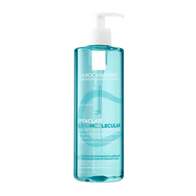 LA ROCHE-POSAY Effaclar Supramolecular Żel oczyszczający pory i redukujący sebum 400 ml