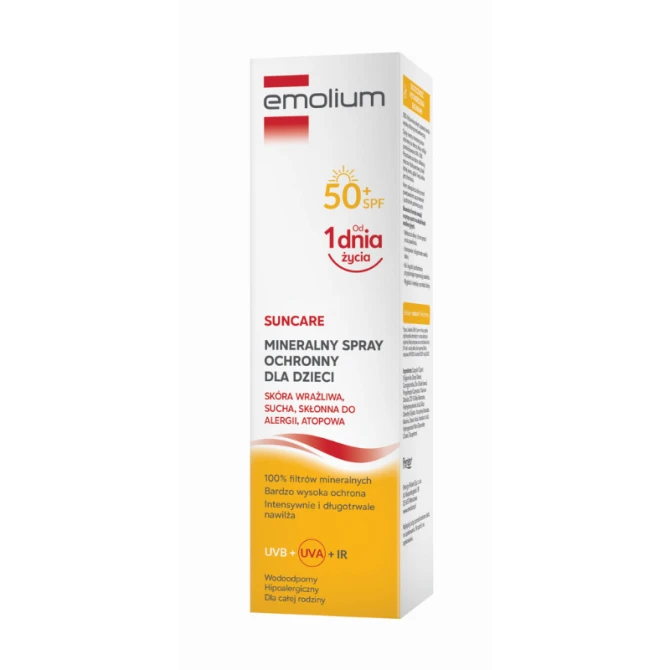 EMOLIUM SUNCARE Spray Ochronny dla Dzieci SPF50+ - skóra wrażliwa - 100ml