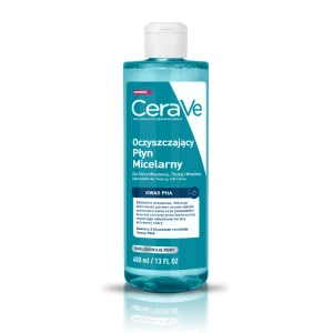 CERAVE Oczyszczający płyn micelarny dla skóry mieszanej i tłustej - 400 ml