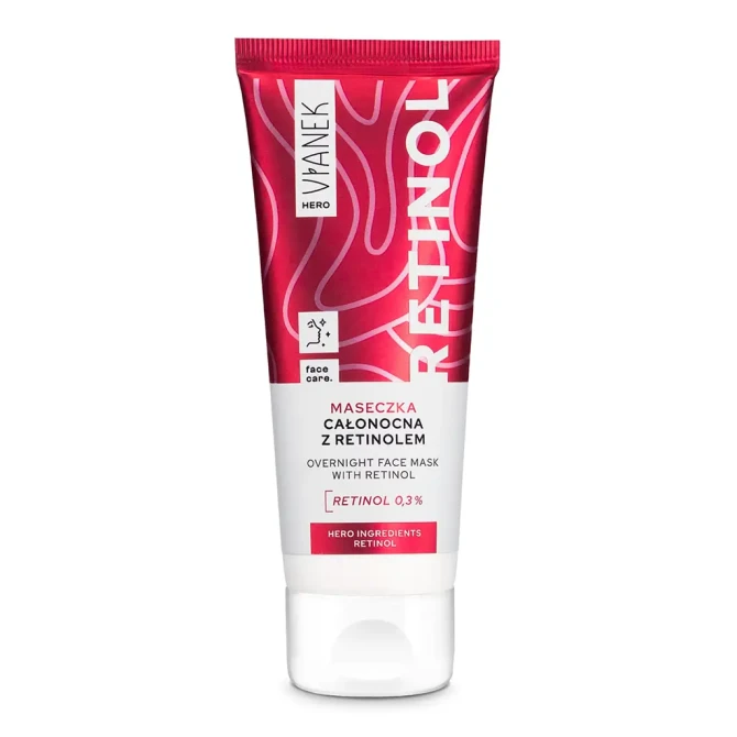 VIANEK HERO RETINOL Maseczka całonocna z retinolem - 75ml
