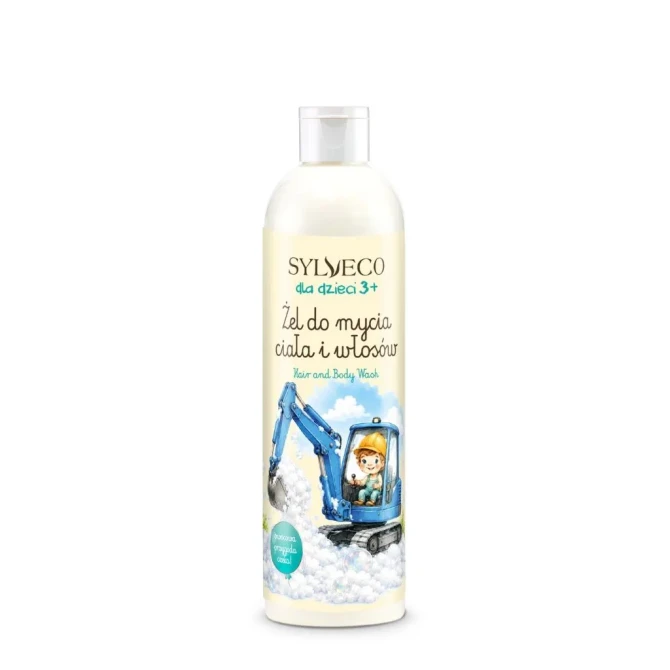 SYLVECO dla dzieci 3+ Owocowy żel do mycia ciała i włosów dla chłopców - 300 ml