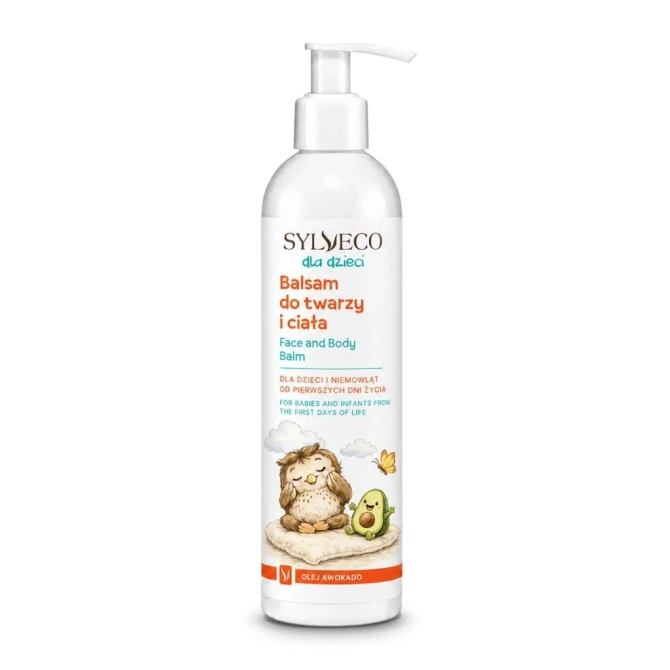 SYLVECO dla dzieci Balsam do twarzy i ciała Olej Awokado - 300ml