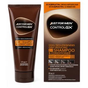 JUST FOR MEN Control GX 2w1  Szampon & Odżywka z keratyną - 177ml
