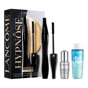 Lancome Hypnose Mascara Gift Set zestaw tusz do rzęs 01 Noir Hypnotic 6.2ml + płyn do demakijażu oczu 30ml + serum pod oczy 5ml