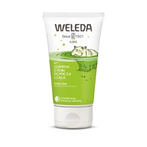 WELEDA KIDS 2w1 Szampon i płyn do mycia ciała Lively Lime - 150ml