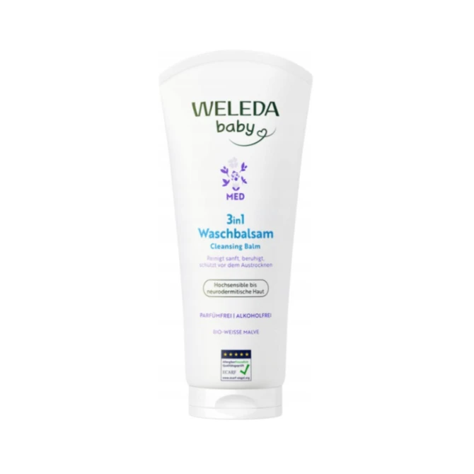 WELEDA BABY MED 3 w 1 odbudowujący balsam do mycia - 200ml