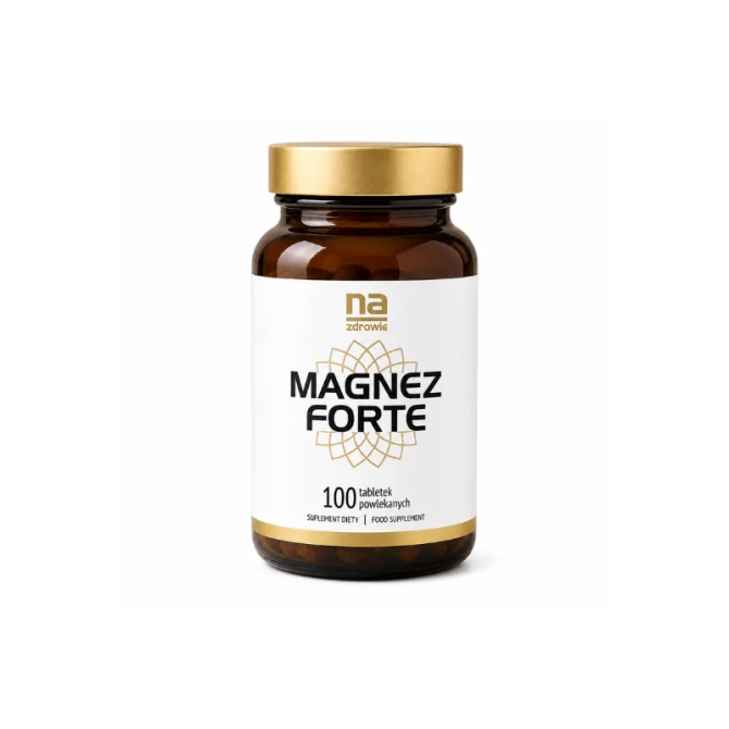 NA ZDROWIE Suplement diety Magnez Forte tabletki x 100