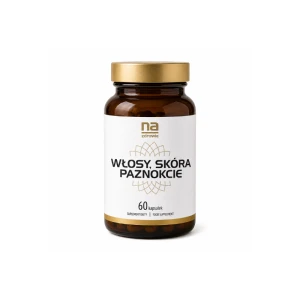 NA ZDROWIE Suplement diety Włosy, skóra, paznokcie kapsułki x60
