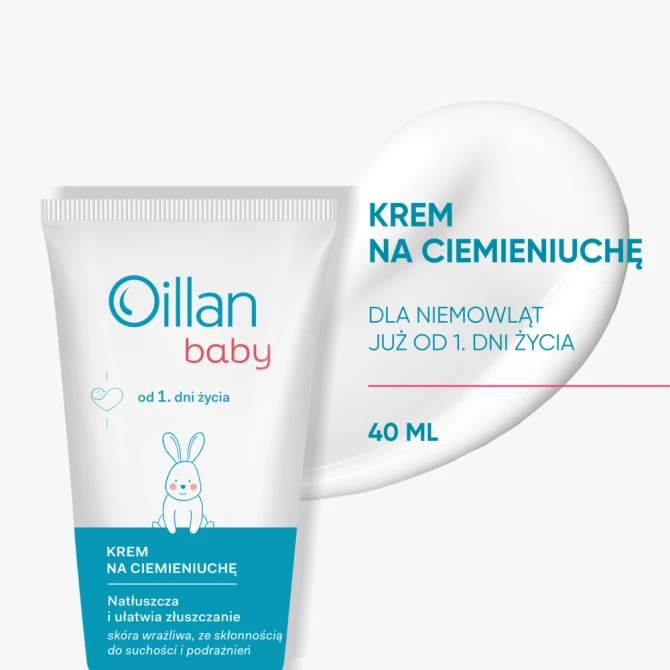 OILLAN Baby Krem na ciemieniuchę - 40 ml