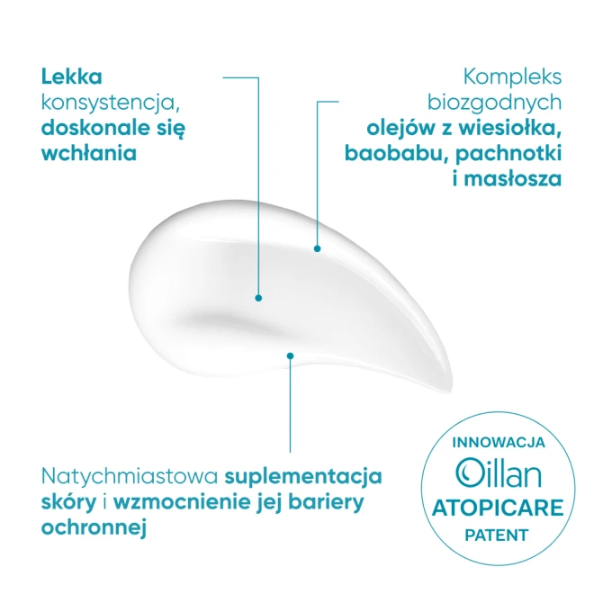OILLAN Derm+ Balsam do ciała - 400 ml