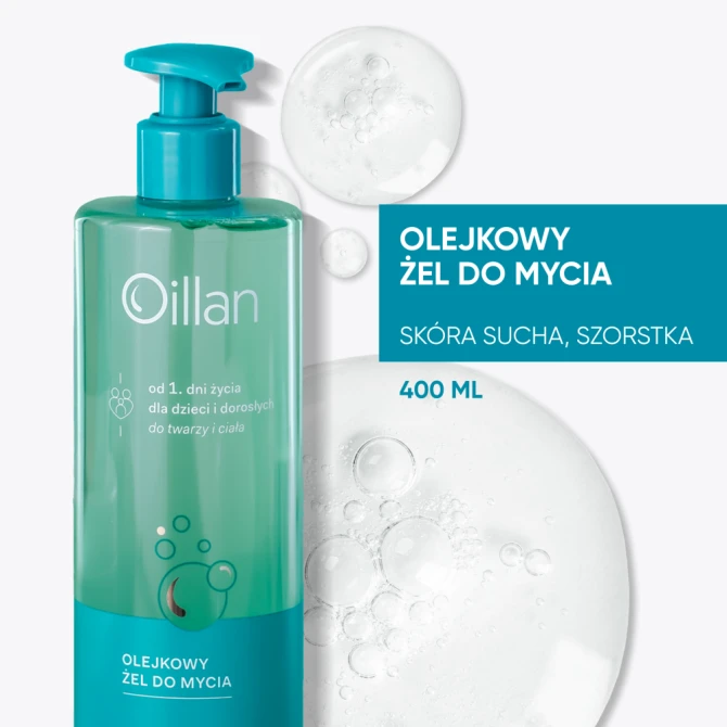 OILLAN Olejkowy Żel do mycia - 400 ml