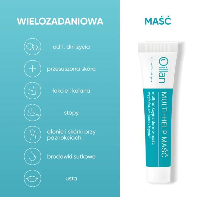 OILLAN Multi-Help Multifunkcyjna dermo-maść - 12g