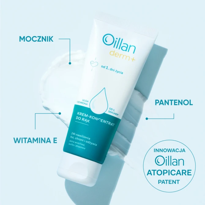 OILLAN Derm+ Krem-koncentrat do rąk - 75ml