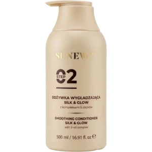 SunewMed+ Silk &amp; Glow odżywka wygładzająca z kompleksem 5 olejków 500ml