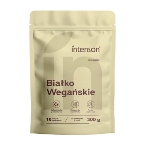 Intenson Białko Wegańskie o smaku waniliowym 300g
