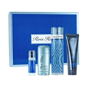 Paris Hilton For Men zestaw woda toaletowa spray 100ml + żel do mycia ciała i włosów 90ml + dezodorant w sztyfcie 78g + woda toaletowa spray 10ml