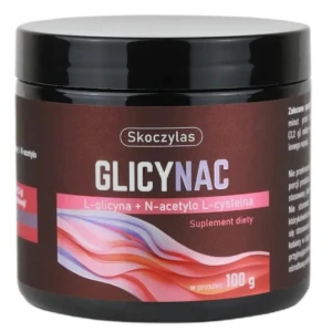 Skoczylas Glicynac L-glicyna + N-acetylo L-cysteina suplement diety w proszku 100g