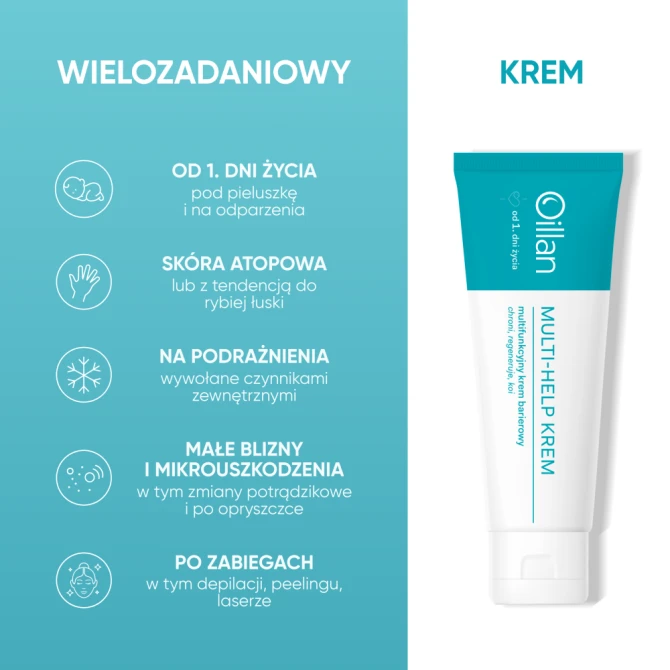 OILLAN Multi-Help Multifunkcyjny krem barierowy - 50 ml
