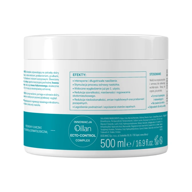 OILLAN Skin Control wygładzający balsam do ciała - 500 ml