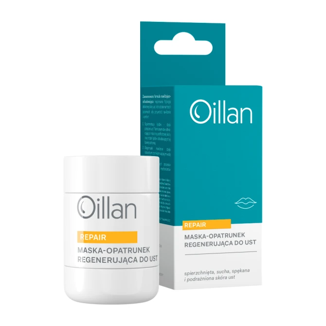 OILLAN Rapair maska- opatrunek regenerująca do ust - 15 g