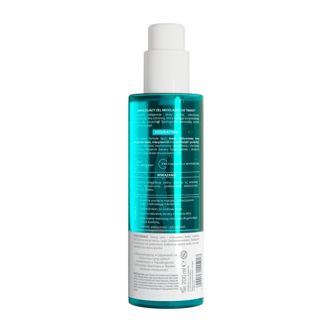 OILLAN Hydrating nawilżający żel micelarny do twarzy - 200 ml