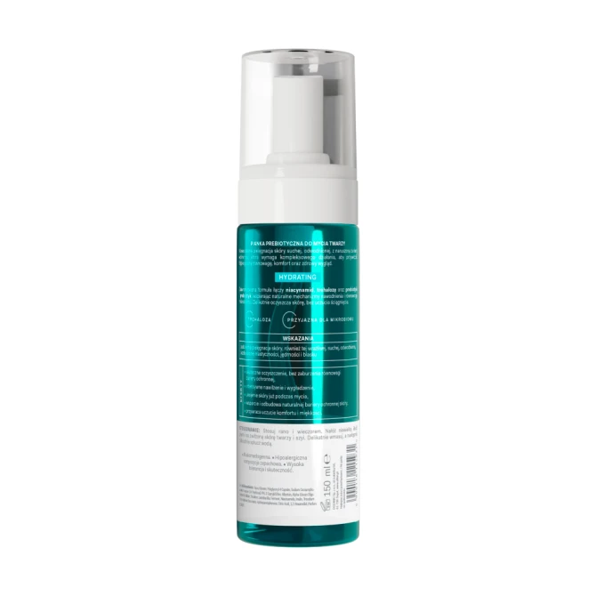 OILLAN Hydrating pianka prebiotyczna do mycia twarzy - 150 ml