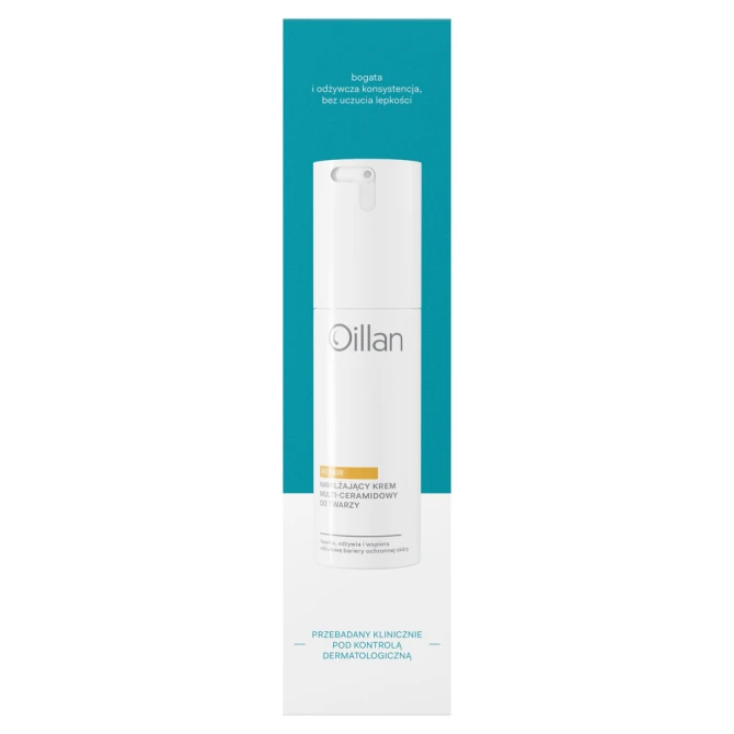 OILLAN Repair nawilżający krem multi-ceramidowy do twarzy - 50 ml