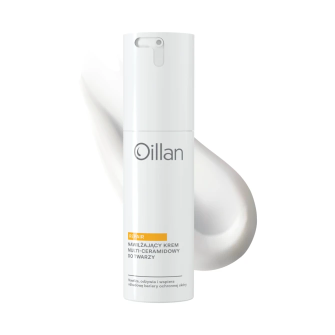OILLAN Repair nawilżający krem multi-ceramidowy do twarzy - 50 ml