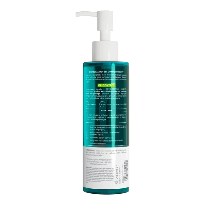 OILLAN Oil Control oczyszczający żel do mycia twarzy - 200 ml