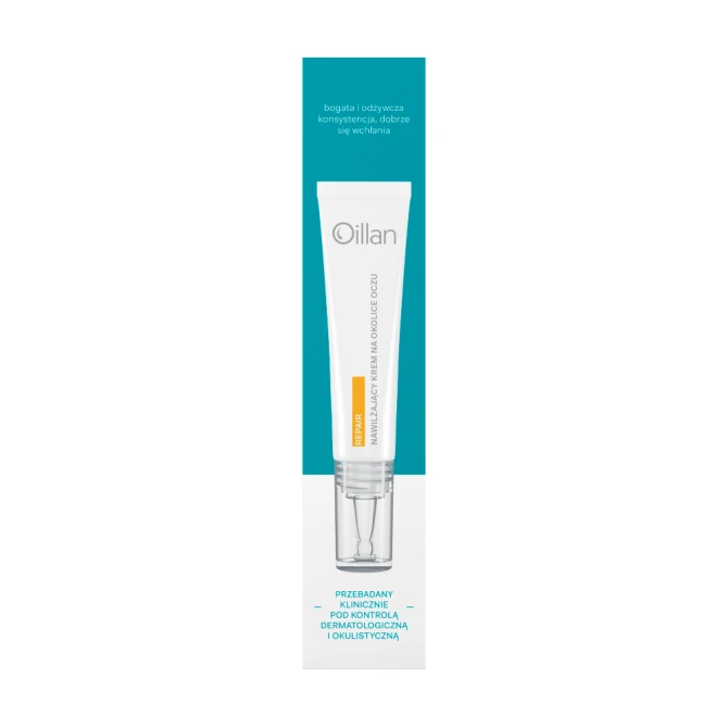 OILLAN Repair nawilżający krem pod oczy i na powieki - 15 ml
