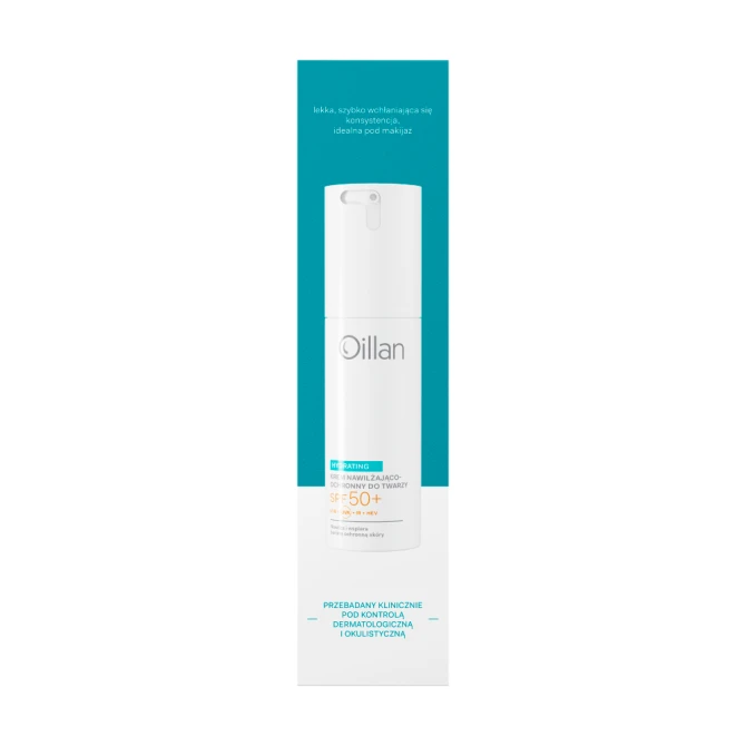 OILLAN Hydrating krem nawilżająco- ochronny do twarzy SPF 50+ - 50 ml