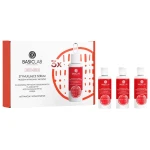 BASICLAB Dermocosmetics Trichologis Zestaw 3x stymulujące serum przeciw wypadaniu włosów, 5% kompleksu peptydów egzosomowych, 1% adenozyny, biotynylowany peptyd, kopexil, aktywacja i wzmocnienie 3x30 ml