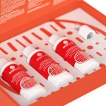 BASICLAB Dermocosmetics Trichologis Zestaw 3x stymulujące serum przeciw wypadaniu włosów, 5% kompleksu peptydów egzosomowych, 1% adenozyny, biotynylowany peptyd, kopexil, aktywacja i wzmocnienie 3x30 ml
