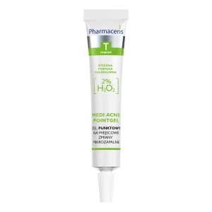PHARMACERIS T MEDI ACNE-POINTGEL Żel Punktowy, 2% H₂0₂ Na Miejscowe Zmiany Mikrozapalne - 10 ml