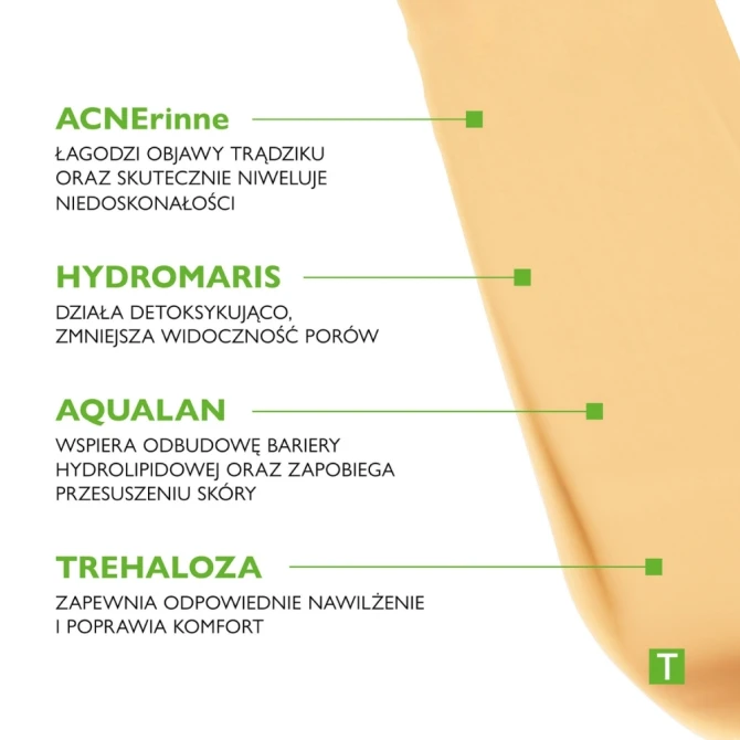 PHARMCAERIS T ACNE MATT TONE Tonujący krem przeciwtrądzikowy BB 01 light SPF30 30 ml