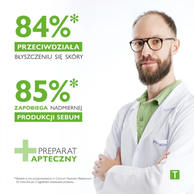 PHARMACERIS T PURI-SEBOGEL Antybakteryjny Żel Myjący Do Twarzy - 190 ml