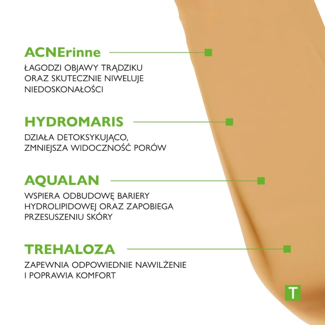 PHARMCAERIS T ACNE MATT TONE Tonujący krem przeciwtrądzikowy BB 02 Natural SPF30 - 30ml