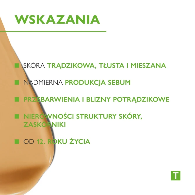 PHARMCAERIS T ACNE MATT TONE Tonujący krem przeciwtrądzikowy BB 02 Natural SPF30 - 30ml